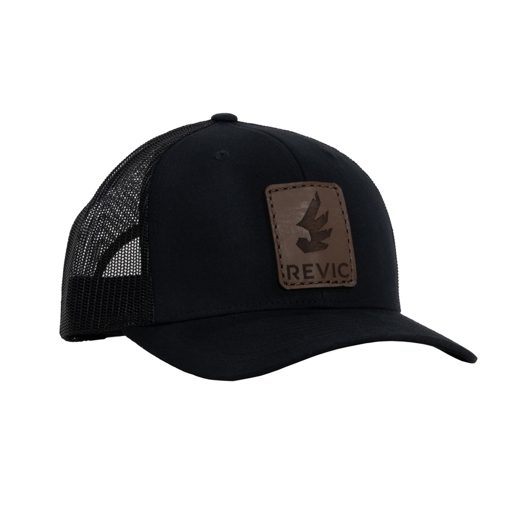 [PD-K1123] Revic Leather on Black Hat - Reg