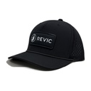 Revic White on Black Rope Hat - Reg